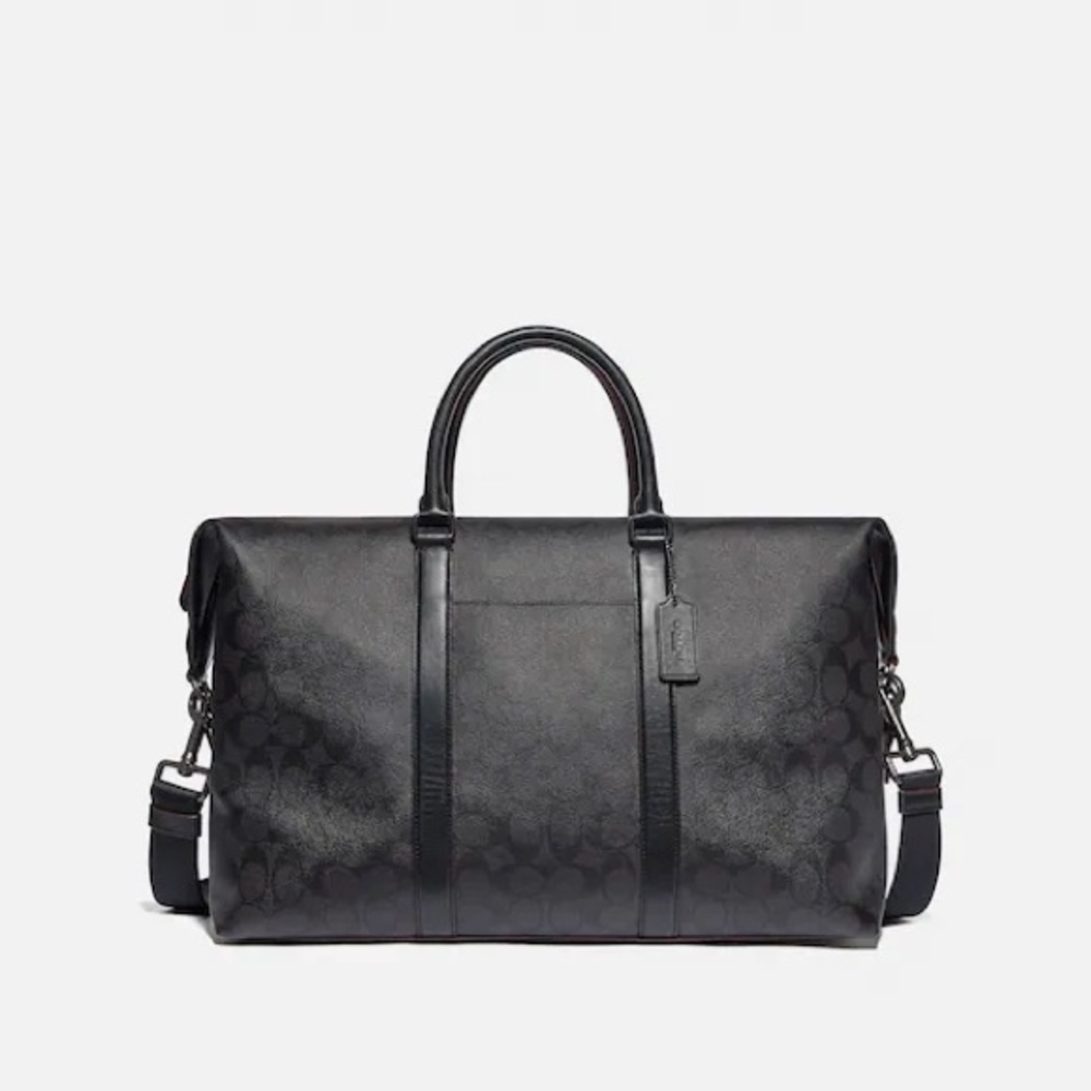 Coach trekker duffel bag in classic canvas, brand new